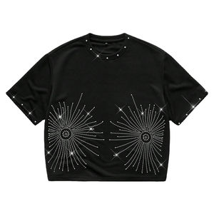 Camiseta de Hombre de Alta Calidad 100% Algodón, Impresión Gráfica Personalizada con el Logotipo de tu Marca, Diseño Extra Grande, Transpirable - Product Image 6