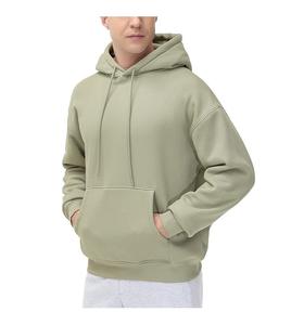 Sudadera con Capucha para Hombre, Nuevo Diseño, 100% Algodón, Forrada, Manga Larga, Cuello Caído, Color Sólido, Cómoda, Tallas Grandes, Personalizable - Product Image 4