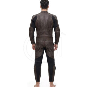 Traje de Motocicleta para Hombre de Cuero Duradero y Transpirable de Alta Calidad para Viajes en Moto y Carreras en Todas las Estaciones - Product Image 6