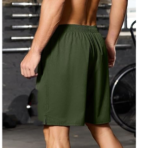 Shorts de course pour hommes 2 en 1 avec doublure de compression, shorts de sport pour la gym, poche pour téléphone, personnalisation de la marque, fournisseur OEM - Product Image 5