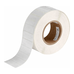 Étiquettes en polyester brillant amovibles Brady, noyau de 3 pouces, pour usage en laboratoire et industriel - Product Image 1