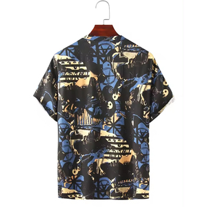 T-shirts pour hommes à sublimation, écologiques, respirants, à séchage rapide, personnalisables, de haute qualité, mode estivale - Product Image 2