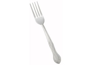 Fourchette à dîner en acier inoxydable, finition miroir, style simple, couverts de fête - Product Image 4