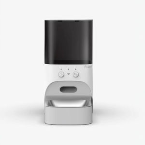 Mangeoires de charge automatique pour chats et chiens Écran LCD en plastique et rappel vocal pour l'alimentation des petits animaux de compagnie - Product Image 4