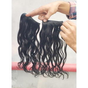 ต่อผมแท้แบบไร้รอยต่อ Genius Weft ลอนธรรมชาติ แบบแบน เรียงเกล็ดผม ต่อผมแบบเส้น ขายส่ง - Product Image 1