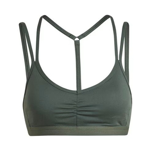 Sujetador deportivo acolchado para mujer, de alta sujeción, para gimnasio, entrenamiento, yoga, correr, fitness, cómodo y transpirable. - Product Image 5