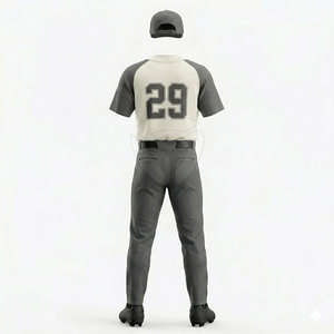 Ensemble d'uniformes de baseball pour hommes Tissu léger et respirant Conception durable Parfait pour les séances d'entraînement et les matchs de compétition - Product Image 3
