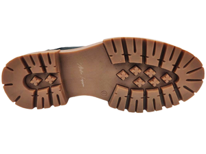Botas Chelsea para Hombre Grant, Parte Superior de Cuero Milled, Entresuela de Piel de Oveja, Forro de Malla, Forro de PU, Suela de TPR, Cómodas, Suaves, Punta Cerrada, Sin Cordones - Product Image 5