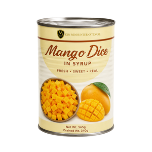 Mango enlatado en latas de fácil apertura o latas de apertura normal en jugo, sirope ligero o sirope espeso - Product Image 1