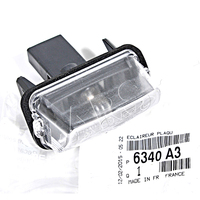 Kennzeichenbeleuchtung 6340A3 6340F9 für Peugeot 307 206 306 308 406