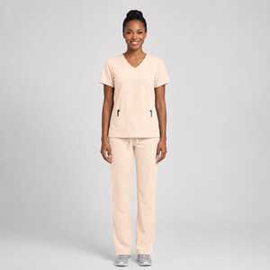 Ensemble de vêtements de travail légers pour infirmières, uniforme médical confortable avec poche pratique - Product Image 1