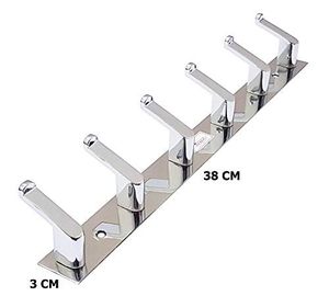 Heavy Duty Stainless Steel Rustproof Wall Mounted Space Saving Clothes Hook - Product Image 2