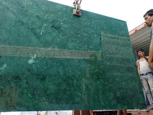 หินอ่อนสีเขียวดีไซน์ทันสมัยพื้นขัดเงาขนาดใหญ่ทนทานและเป็นมิตรกับสิ่งแวดล้อมสำหรับบันไดห้องครัวห้องน้ำและวิลล่า - Product Image 2