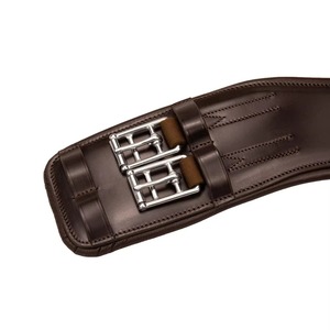Sangle de cheval avec boucle en acier inoxydable et design personnalisé, sangle à rouleaux en cuir de qualité supérieure, sangle de polo pour l'équitation - Product Image 5