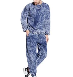 Edredón informal para mujer, Top corto con cremallera, chándal, chaqueta lavada con ácido, sudaderas con capucha, conjunto sólido de dos piezas para invierno, técnicas de diamantes de imitación - Product Image 4