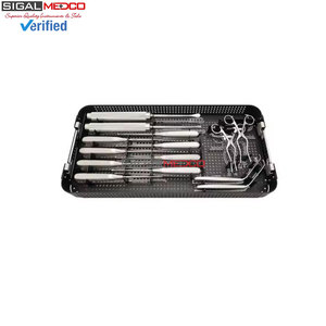 Juego de Instrumentos Quirúrgicos Ortopédicos Cervicales y Lumbares, Kit de Herramientas Quirúrgicas Manuales de Acero Inoxidable para Laminectomía de Columna Vertebral - Product Image 2