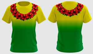 Nouvel Arrivage T-shirt Homme Noir Personnalisé Motif Tribal Polynésien Chuuk Impression par Sublimation sur le Devant Haute Qualité Vente en Gros - Product Image 5