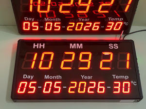 Pantalla LED Industrial para Temperatura, Fecha y Hora |   Integración SCADA |   Servicio de Fabricación OEM - Product Image 5