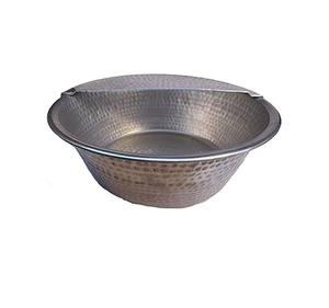 Bol de pédicure en cuivre de haute qualité, bain de pieds rond de luxe, baignoire chauffante pour salons de manucure, style moderne et simple - Product Image 2