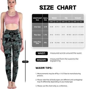 <b>Women</b> Everyday Spandex/Polyester <b>Leggings</b> High Waist Comfortable Stretch Eco-Friendly Quick Dry Lounge Workout Gym Training Yoga - Product Image 6