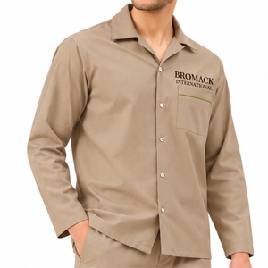 <b>Men</b>’s Sleeping Suit Long Sleeve Custom Trousers Comfortable Fit Classic Crew Neck Premium Outfit Sleeping Suit For <b>Men</b> - Product Image 6