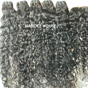 Unprocessed Virgin Natural Soft Touching Straight Wavy Afro Cuticle Aligned Vietnamese Burmese Human Hair Extensions Raw Burmese - Product Image 1