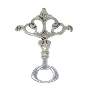 Ouvre-bouteille en métal en forme de coquille, finition argentée, ouvre-bouteille manuel portable pour bière, champagne, ouvre-bouteille décoratif pour bar, ensembles cadeaux - Product Image 2