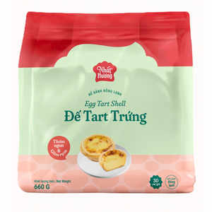 Ingrédients de boulangerie en gros, tarte non cuite, dessert congelé du Vietnam, coque de tarte aux œufs portugaise 660G HALAL, usine OEM/ODM mondiale - Product Image 1