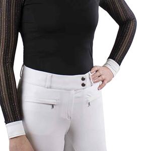 Camisa de Mujer de Lujo en Tela Mezcla de Poliéster y Algodón con Excelente Retención de Color, Tacto Suave y Acabado Antiarrugas - Product Image 3