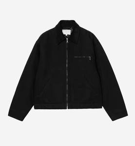 Chaquetas de Mezclilla Bordadas para Hombre, con Cierre Personalizado del Fabricante, Cuello Camisero, Resistentes al Viento, Transpirables y de Secado Rápido - Product Image 4