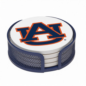 แผ่นรองแก้วน้ำชาทรงกลม วัสดุหินอ่อน โครงเหล็ก สีขาว ดีไซน์หรูหรา ตกแต่งบ้านอย่างมีสไตล์ - Product Image 1