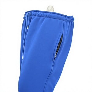 Pantalon de survêtement bleu roi pour femme, coupe classique, 100 % coton, tissu respirant et écologique, idéal pour l'été, vente en gros - Product Image 1