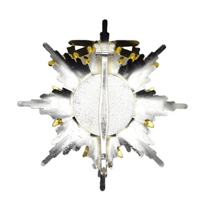 Customizable Logo Brands Steel Buckles for <b>Men</b> & Women Bavarian Uniform Star <b>Cross</b> Buckles - Product Image 6