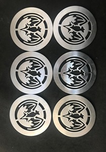 Premium Bat Shape Laser Cut Metal Coaster Set Silver Finished Suitable For <b>Table</b> <b>Protection</b> Home Cafe And Restaurant Use - Product Image 5