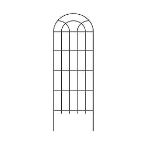 Recién Llegado: Enrejado de Metal Negro para Jardín, para Rosas, Uvas, Glicinias y Plantas Trepadoras, Patrón Cuadrado, Tamaño y Forma Personalizables - Product Image 6