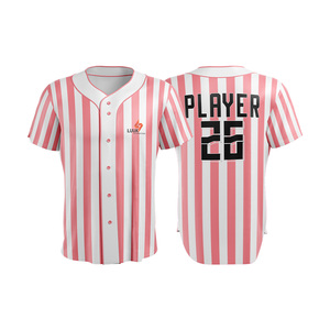 Camisetas de Béisbol/Sóftbol de Manga Corta para Mujer con Logotipo Personalizado, 100% Poliéster, Transpirables, de Secado Rápido y Antibacterianas - Product Image 6