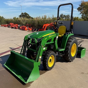 Tractor John Deere 3038E de 24 HP, 4x4, Motor Diésel Hidrostático, con Garantía de 4 Años, Autoguiado y Monitoreo Remoto - Product Image 1