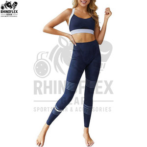 Ensemble de yoga et fitness pour femmes, legging taille haute, ensemble de yoga, soutien-gorge de sport/vêtements de sport pour femmes avec logo personnalisé - Product Image 5