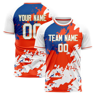 Fournisseur de tissus respirants et à séchage rapide, maillot de football personnalisé avec logo, maillot de football de haute qualité 100% polyester avec un nouveau design - Product Image 3