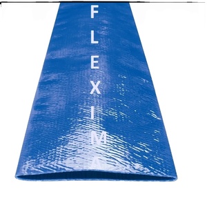 Tuyau plat flexible Flexima Blue en PE/PVC pour l'irrigation agricole, durable, haute pression, écologique, léger, 50 m - Product Image 3