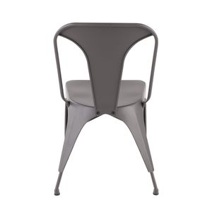 ออสตินชุดเก้าอี้รับประทานอาหารสีเทาด้านสไตล์อินดัสเทรียล 2 ตัว - Product Image 5