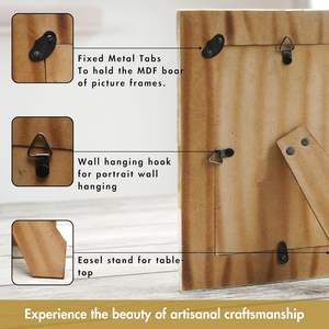 Décoration murale moderne pour maison et bureau Meilleur prix Cadre photo en corne naturelle Cadres décoratifs élégants - Product Image 4