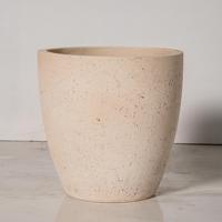 Grands pots de plantes extérieurs en fibre de verre pour arbres Matériau de poterie de forme désignée pour la décoration de la salle de jardin Utilisation intérieure/extérieure