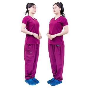 Medical Scrubs Uniform Hospital Sets Very Effective Anti-wrinkle for Women & <b>Men</b> FMF VN Verified Manufacturer Clothes - ODM/OEM - Product Image 6