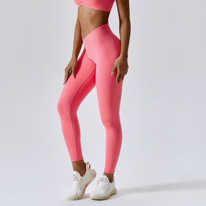Leggings de Cintura Alta para Mujer, al por Mayor, Último Estilo, Transpirables, Elásticos, Ajustados, Estampados, para Correr - Product Image 5