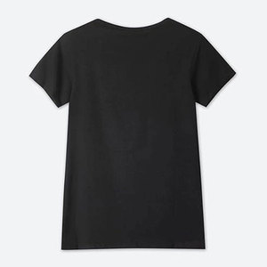 Camisetas Deportivas Extra Grandes para Hombre con Pedrería, Ecológicas, de Poliéster/Algodón, de Manga Corta y Corte Recortado - Product Image 2