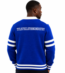เสื้อสเวตเตอร์คอวี Zeta Phi Beta สำหรับชมรม/สมาคม/โรงเรียน/วิทยาลัย/มหาวิทยาลัย  คาร์ดิแกนถักลายโลโก้สำหรับทุกเพศ - Product Image 4