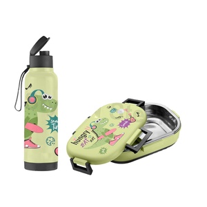 Bouteille avec boîte à lunch avec ensemble plus chaud pour enfants pour l'école - Product Image 1