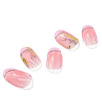 Ongles en gel semi-durcis coréens 100 % qualité salon, véganes, sans cruauté, non toxiques, personnalisables, faciles à appliquer