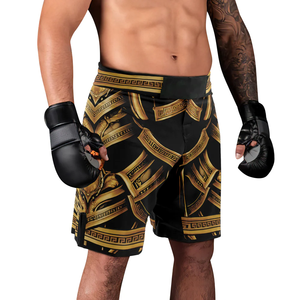 New Design Custom MMA/BJJ Training <b>Shorts</b> Breathable 100% Polyester Microstretch Fabric OEM Service <b>Grappling</b> <b>Short</b> - Product Image 6